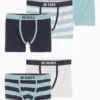 Multipack of 5 - boxer shorts dark blue