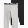 Multipack of 2 - thermal long johns light gray-melange