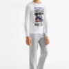 Multipack of 2 - rally and skater - pyjamas - 4 piece dark blue / white