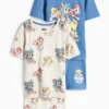 Multipack of 2 - PAW Patrol - Chase, Marshall - short pyjamas blue / beige