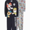 Multipack of 2 - PAW Patrol - Chase - pyjamas - 4 piece dark blue