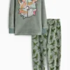 Jurassic World - winter pyjamas - 2 piece green