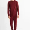 Multipack of 2 - wolf - pyjamas - 4 piece red / gray