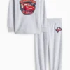 Cars - winter pyjamas - 2 piece light gray-melange
