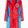 Spider-Man - hooded bathrobe red / blue