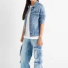Cargo jeans denim-light blue