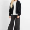 Wide leg jeans denim-dark gray