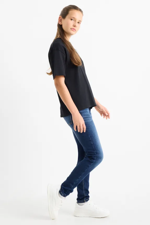 Skinny jeans - thermal jeans denim-dark blue