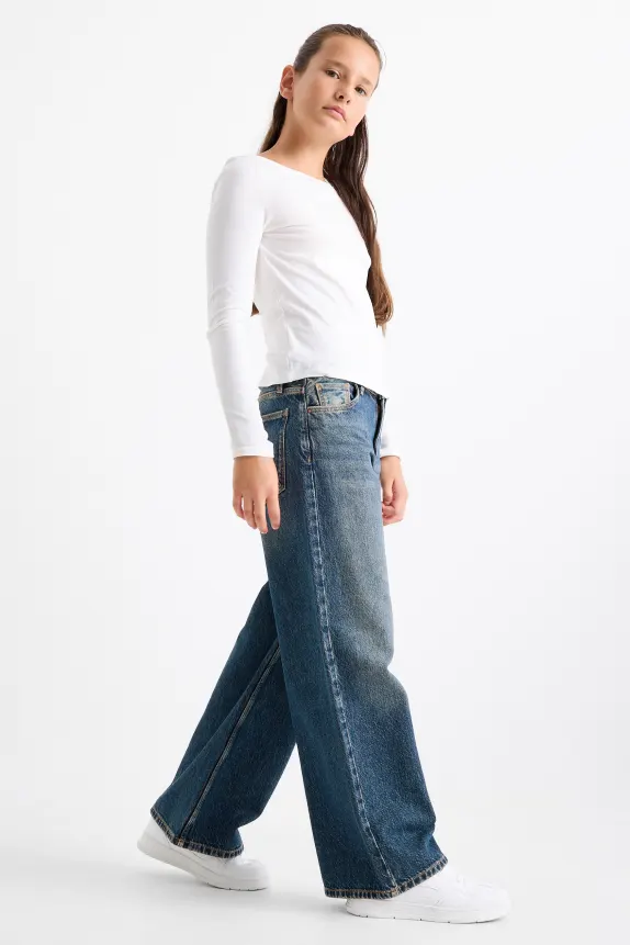 Baggy jeans denim-dark blue