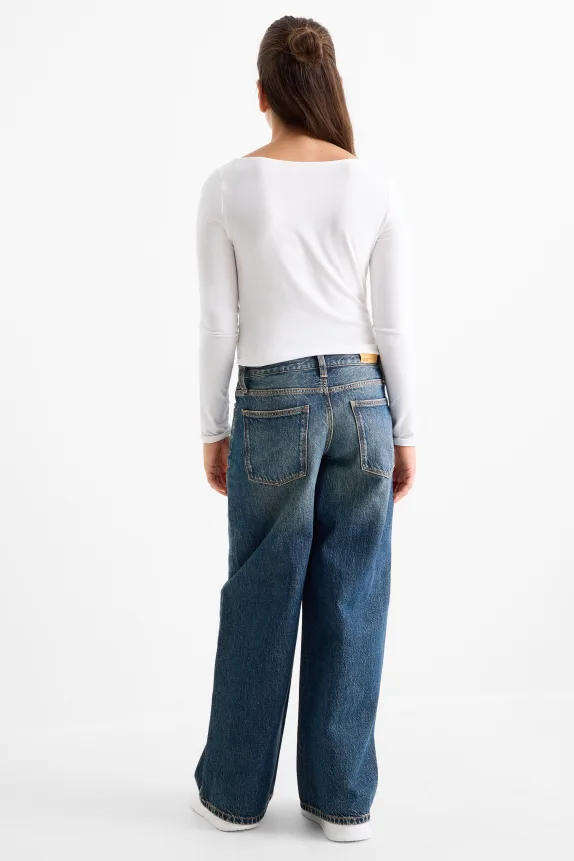 Baggy jeans denim-dark blue