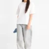 Relaxed jeans denim-light gray