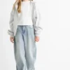 Balloon jeans denim-light blue