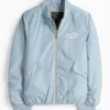 California - bomber jacket - lined light blue