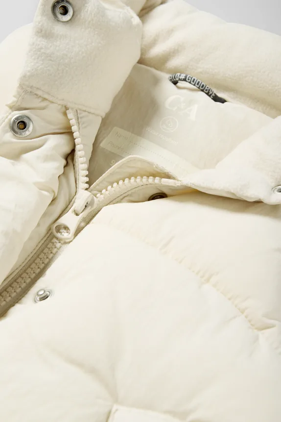 Heart - quilted gilet - water-repellent cremewhite