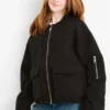 Bomber jacket - lined black
