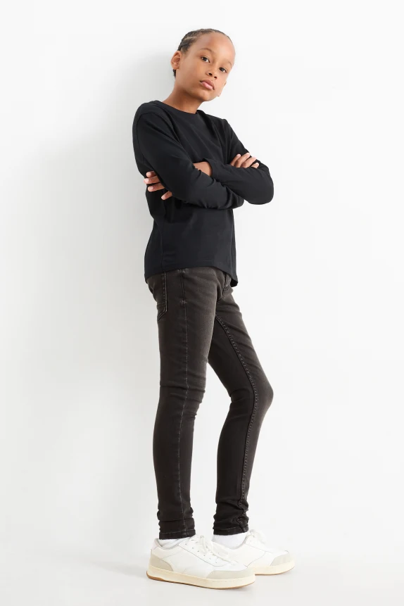 Skinny jeans denim-dark gray