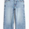 Loose jeans blue denim