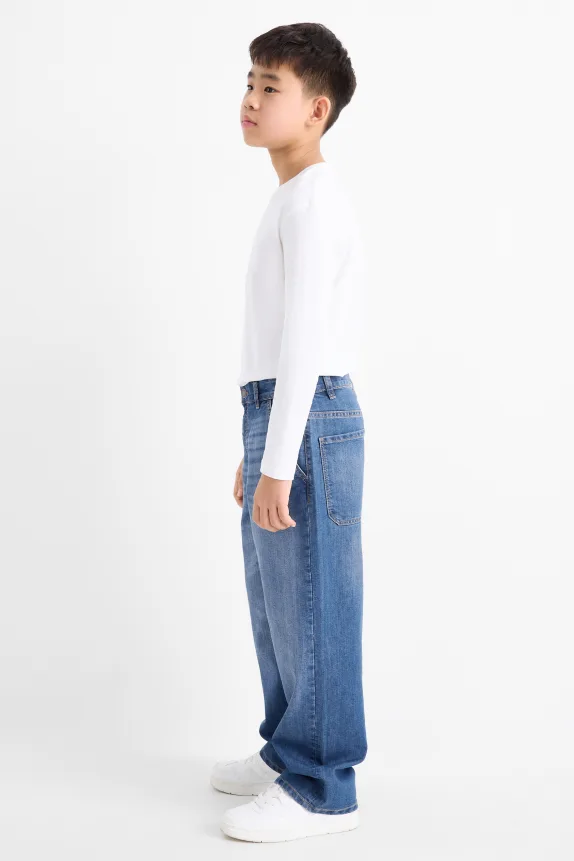Baggy jeans blue denim