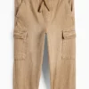 Loose fit jeans - thermal jeans light brown