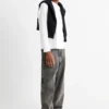 Skateboarder jeans - thermal jeans denim-gray