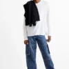 Cargo jeans - thermal jeans blue denim