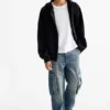 Cargo jeans - thermal jeans blue denim