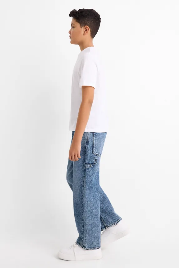 Baggy jeans blue denim