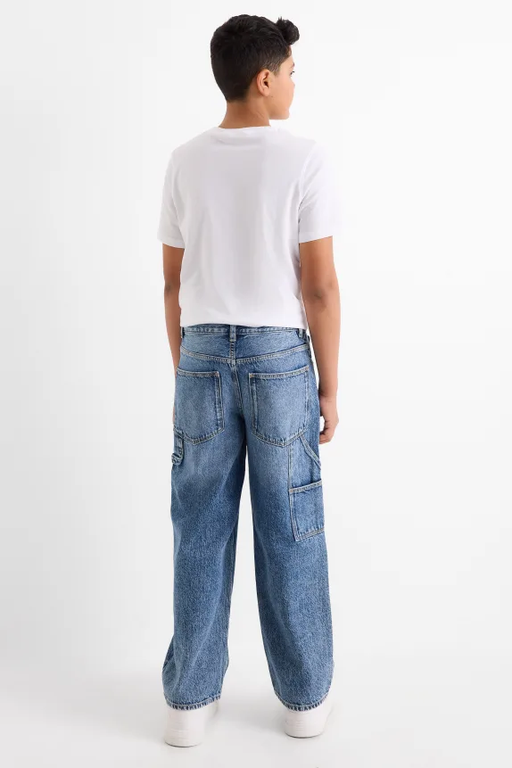 Baggy jeans blue denim