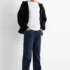 Cargo jeans - thermal jeans denim-dark blue
