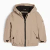 Jacket with hood gray