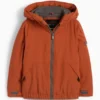 Jacket with hood havanna