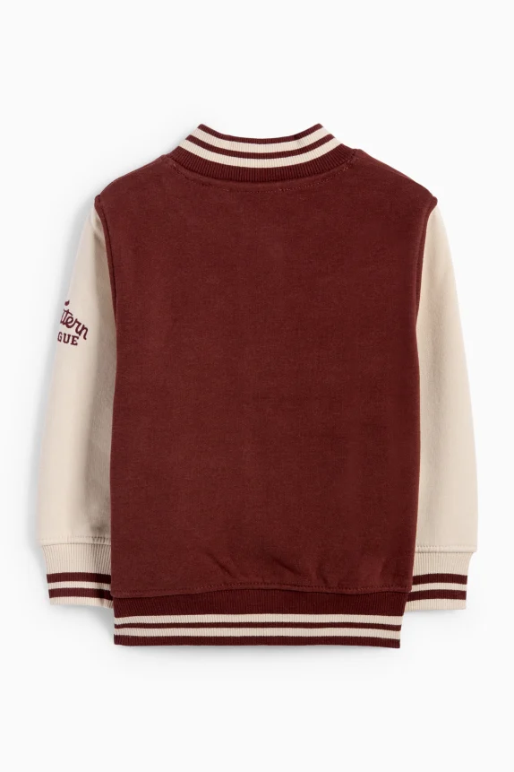 Varsity jacket rust