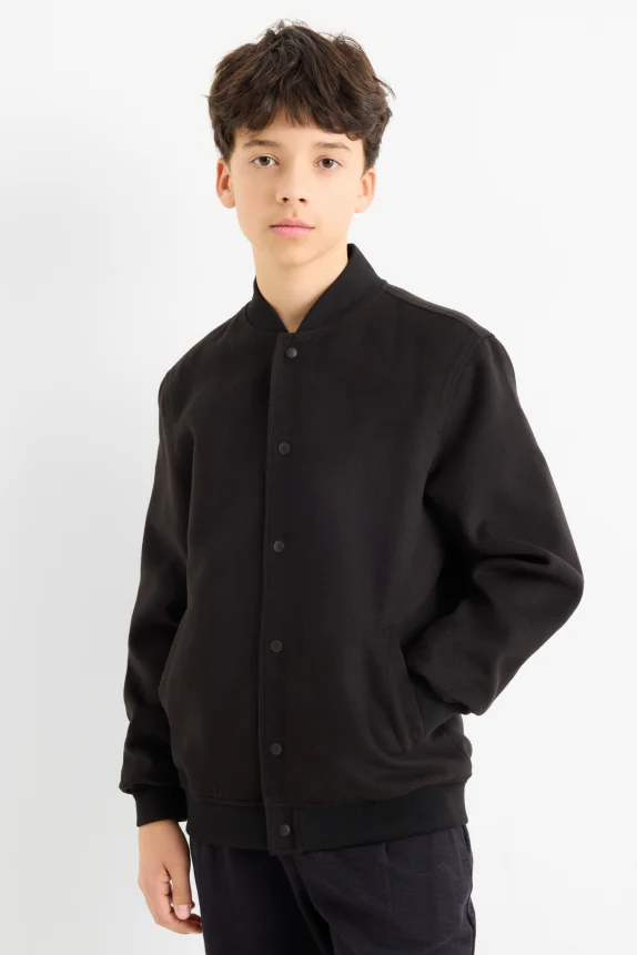 Bomber jacket black
