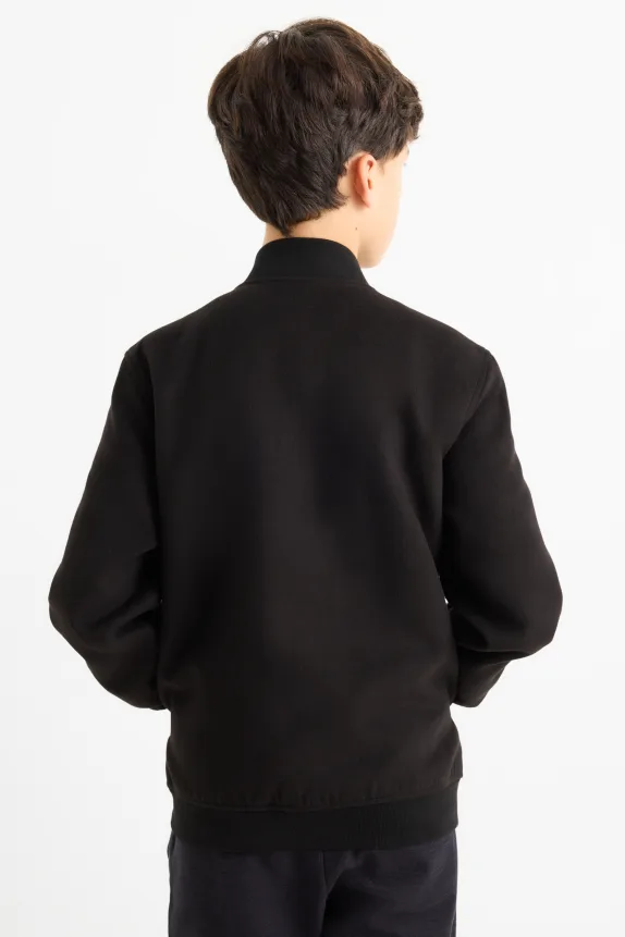 Bomber jacket black