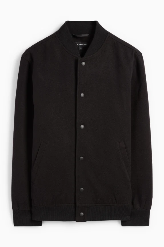 Bomber jacket black