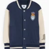 PAW Patrol - Chase, Marshall, Rubble, Zuma - varsity jacket dark blue