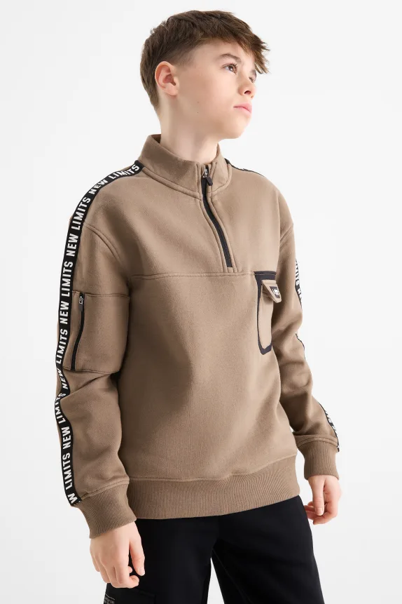 Sweatshirt light brown