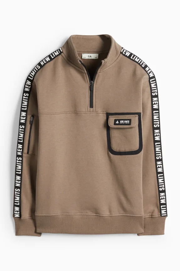 Sweatshirt light brown