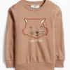 Tiger - sweatshirt light brown