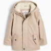 Raccoon - jacket with hood - waterproof beige