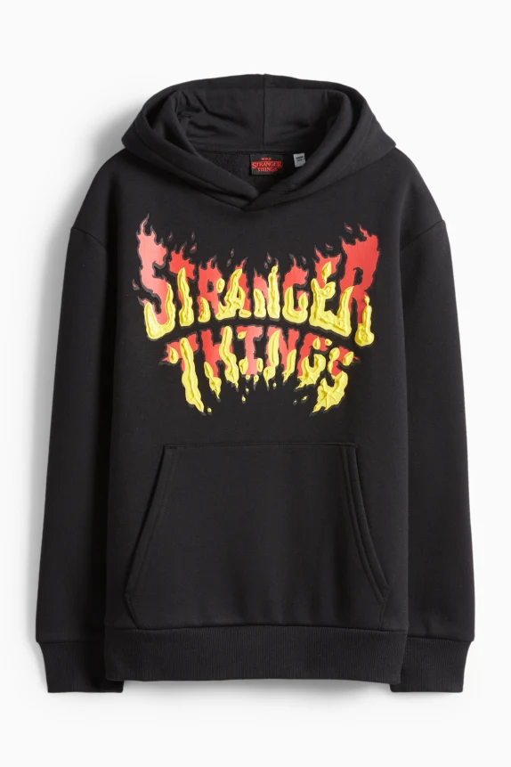 Stranger Things - hoodie black