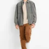 Thermal cargo trousers brown