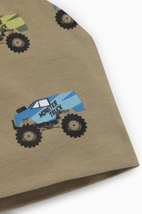 Monster Truck - hat khaki