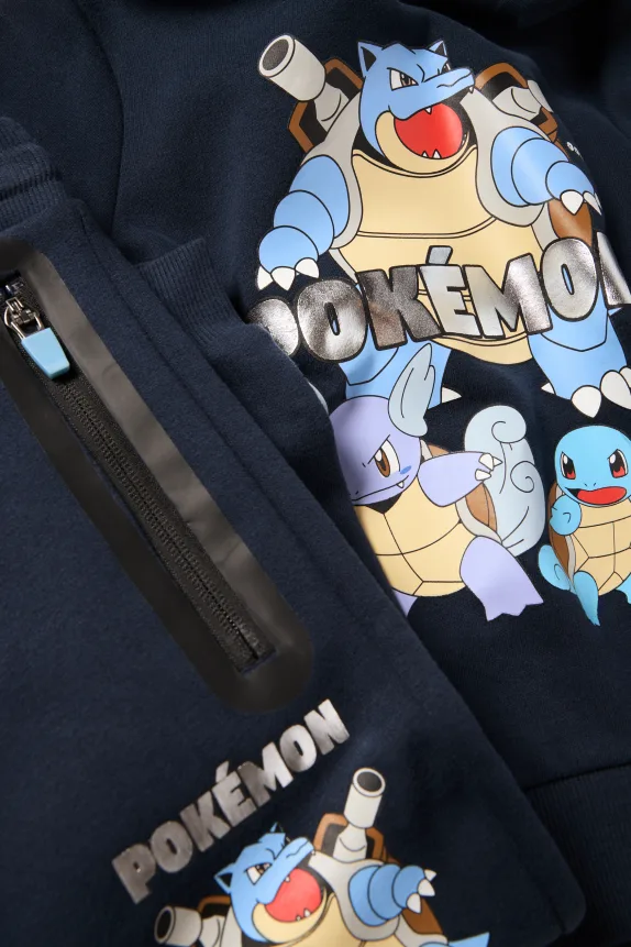 Pokémon - set - hoodie and joggers - 2 piece dark blue