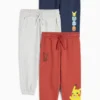 Multipack of 3 - PokÃ©mon - joggers dark blue