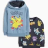 Multipack of 2 - PokÃ©mon - hoodie and sweatshirt blue