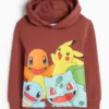 PokÃ©mon - hoodie brown