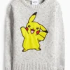 PokÃ©mon - Pikachu - jumper light gray-melange