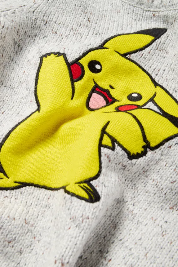 PokÃ©mon - Pikachu - jumper light gray-melange