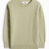 Jumper - textured light green